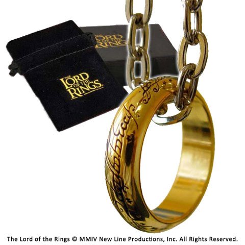 Herr Der Ringe Der Eine Ring Mit Kette Noble Collection The Studio Deluxe